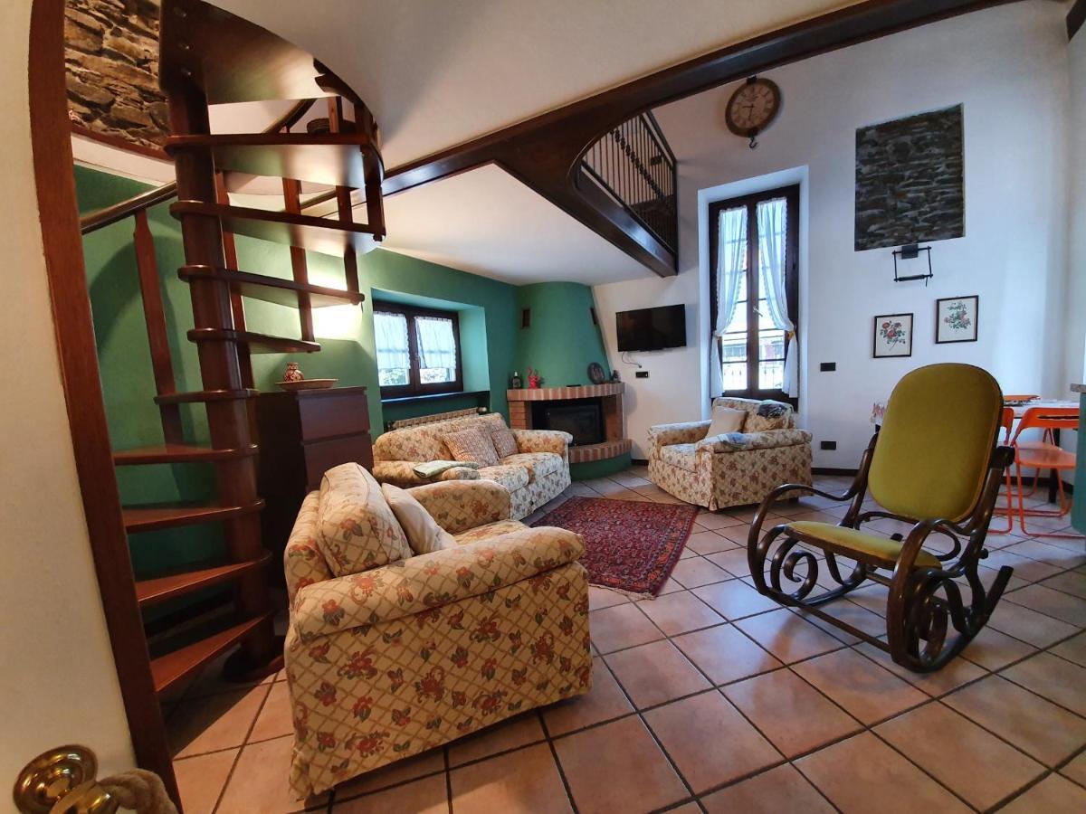 Re Di Quadri Villa Luino Bagian luar foto